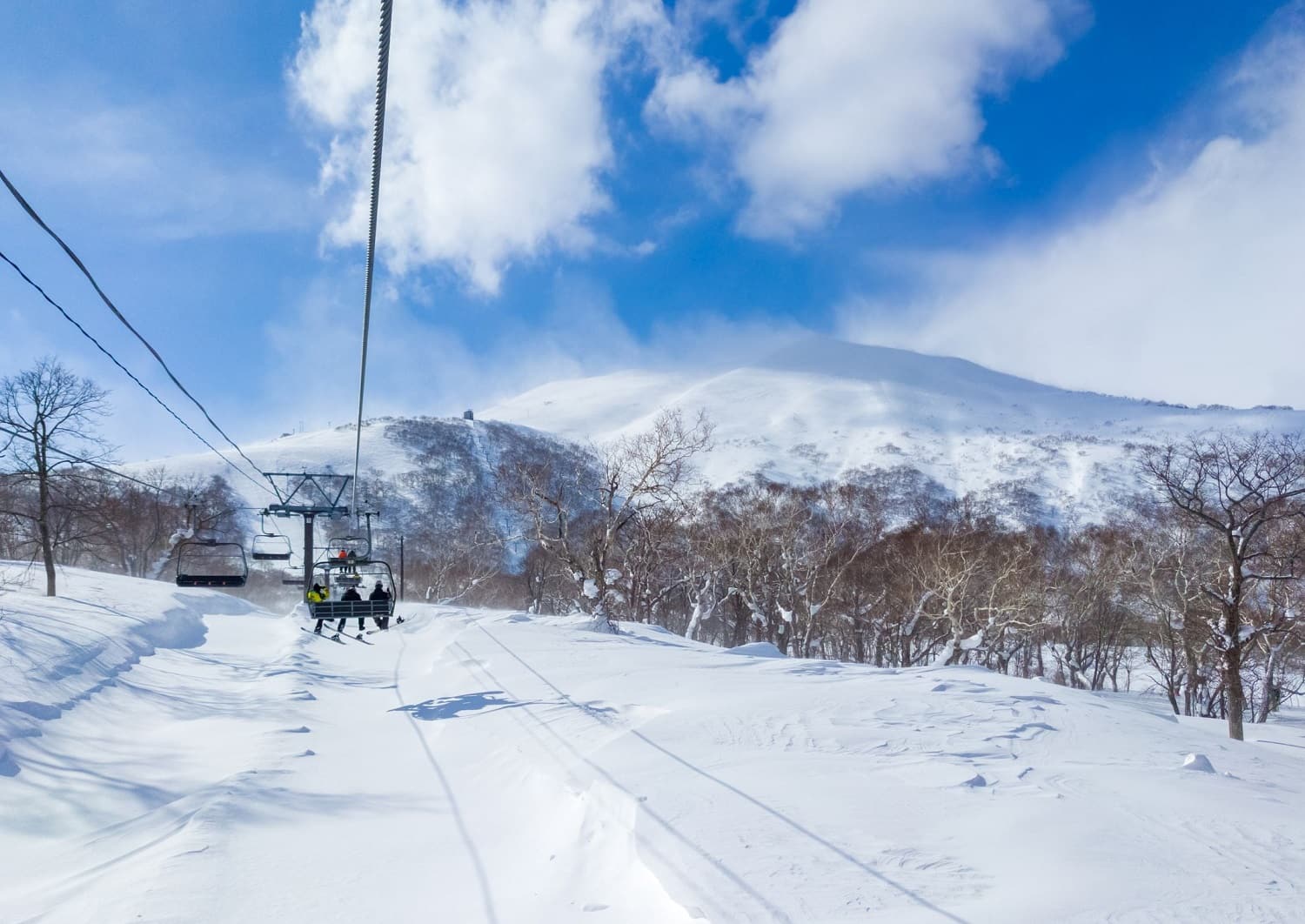 Niseko United skisportsområde, Hokkaido, Japan