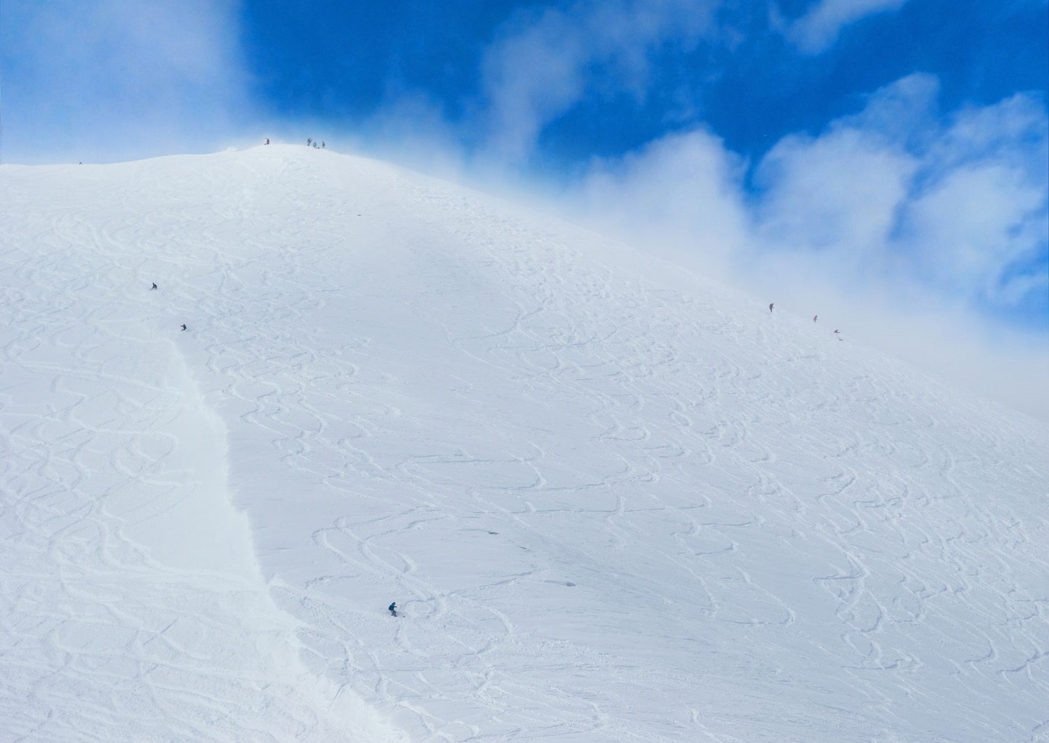 Pudderski i Niseko, Hokkaido, Japan