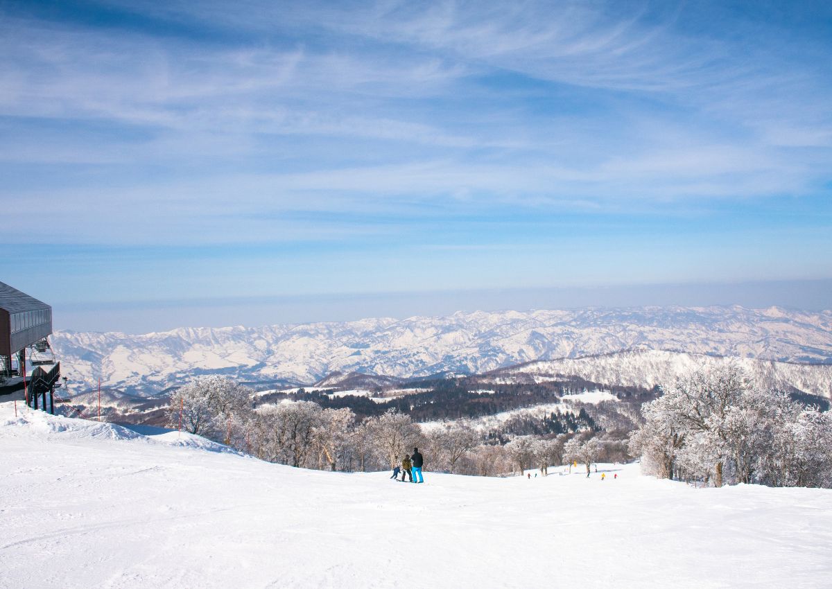 Skidorten Nozawa Onsen i Nagano