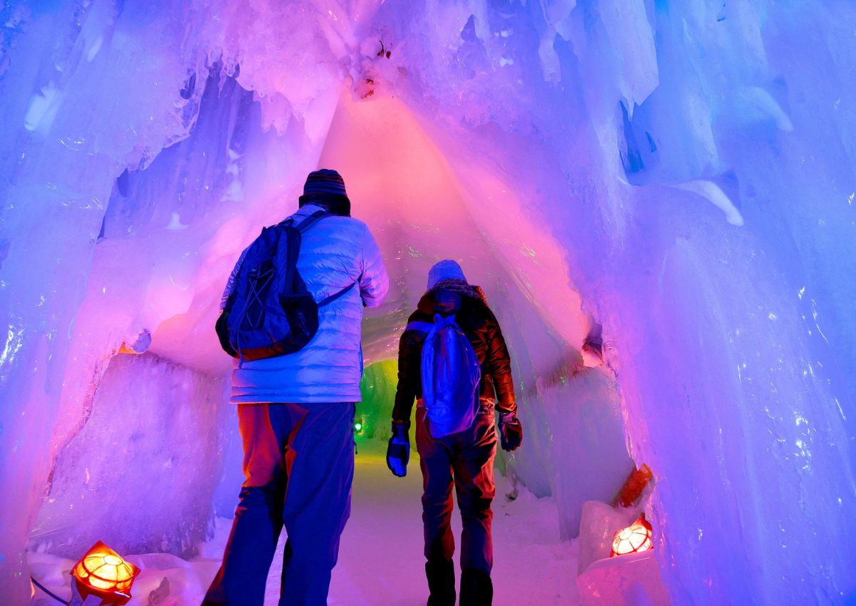 Snöfestival i Japan