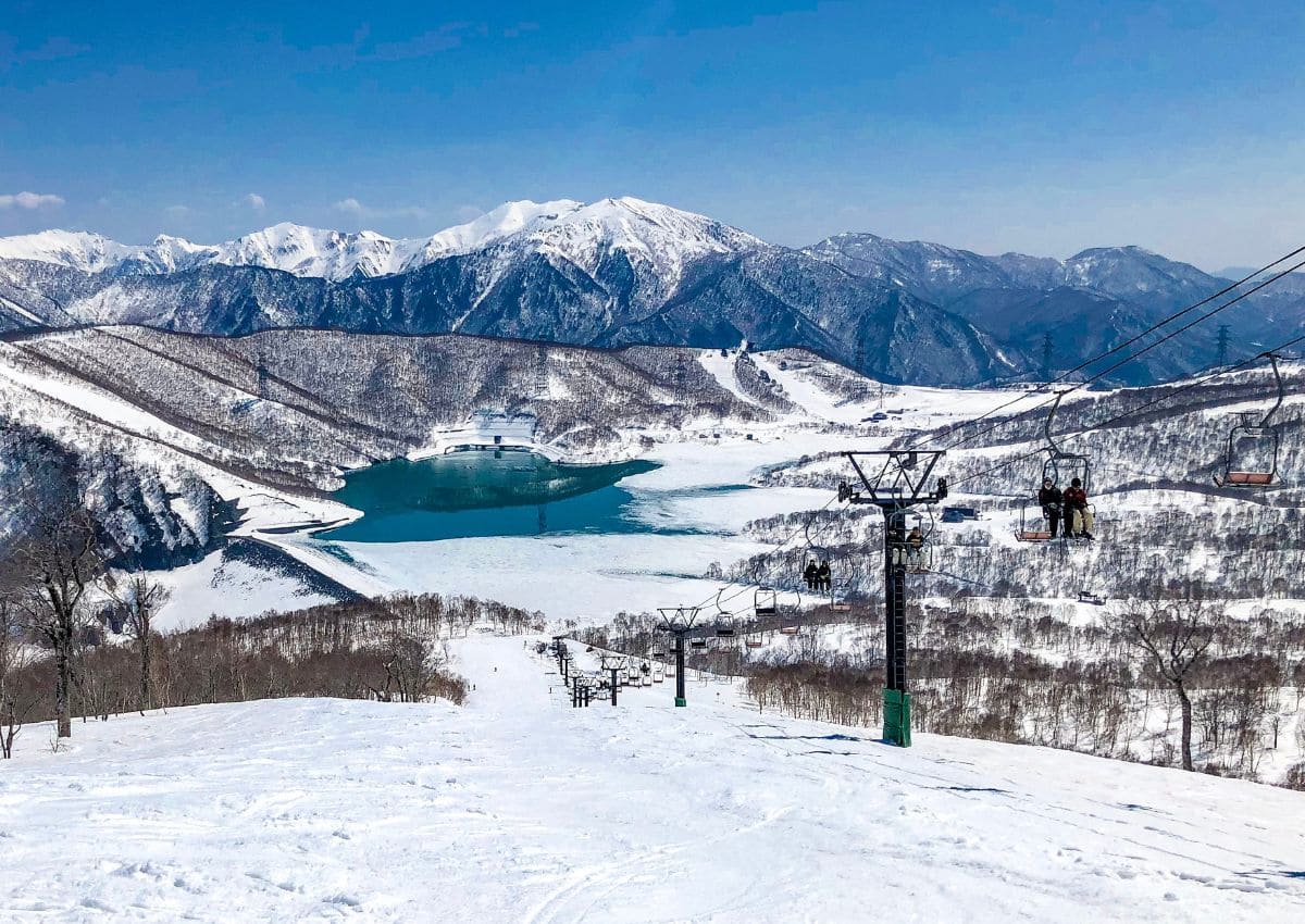 Skidorten Kagura i Niigata