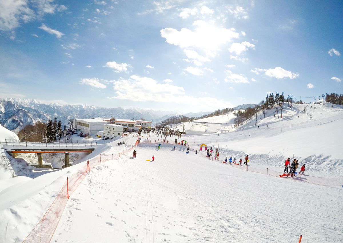 Skidorten Gala Yuzawa i Niigata