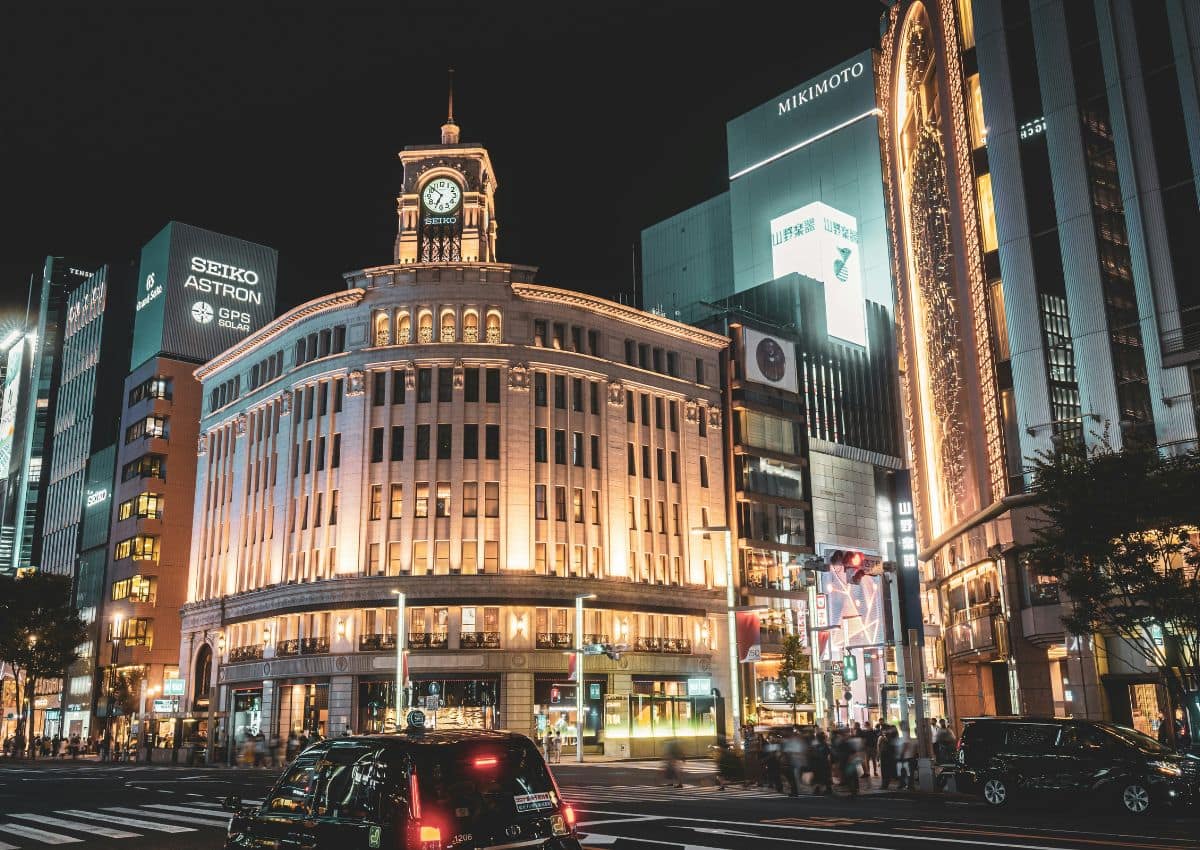 Shoppingcenter i Tokyo, Japan