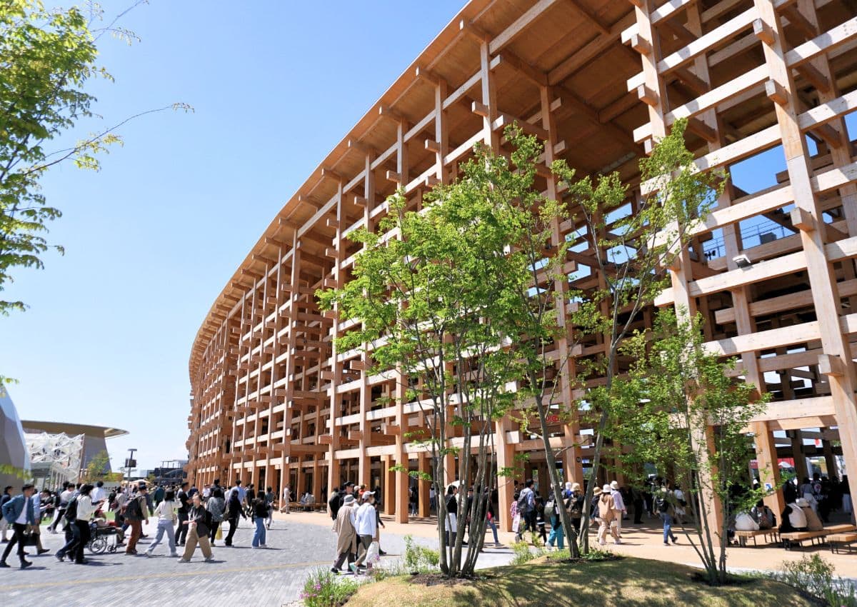 Den stora ringen – hjärtat av Expo 2025 i Osaka