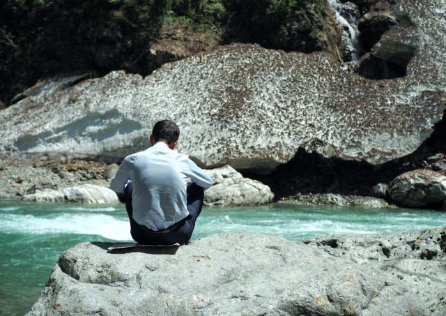 Floden i Unazuki Onsen