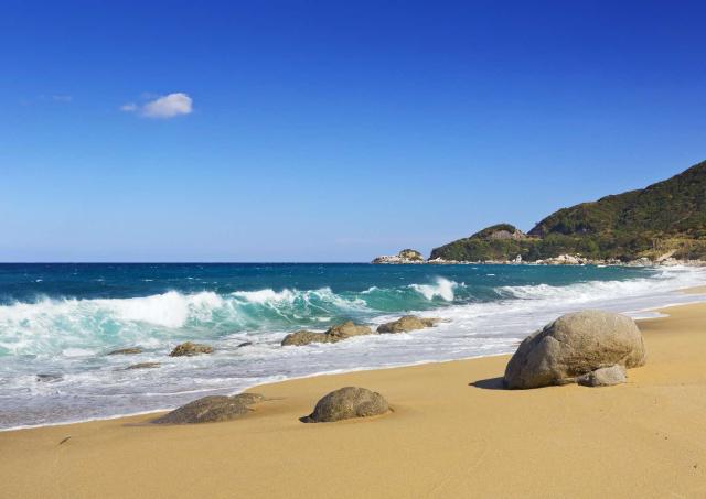 Nagata Beach, ön Yakushima
