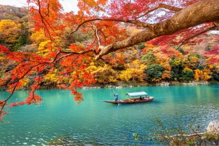 Båttur på Hozu-floden, Arashiyama