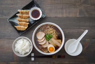 Läckra ramen i Tokyo