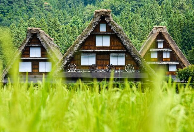 Traditionellt lanthus, Shirakawa-go