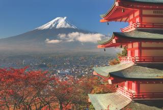 Mt. Fuji på hösten