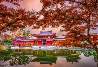 Uji Byodoin-templet, Kyoto