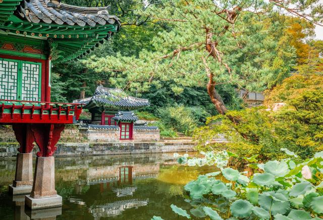 Den hemliga Huwon-trädgården, Seoul