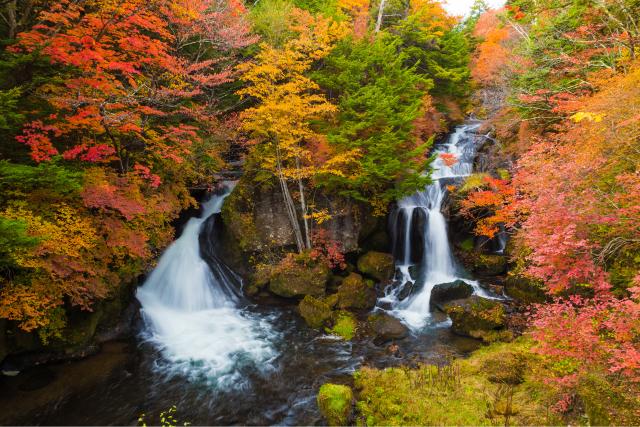 Ryuzu vattenfall, Nikko