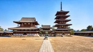 Horyuji-templet, Nara