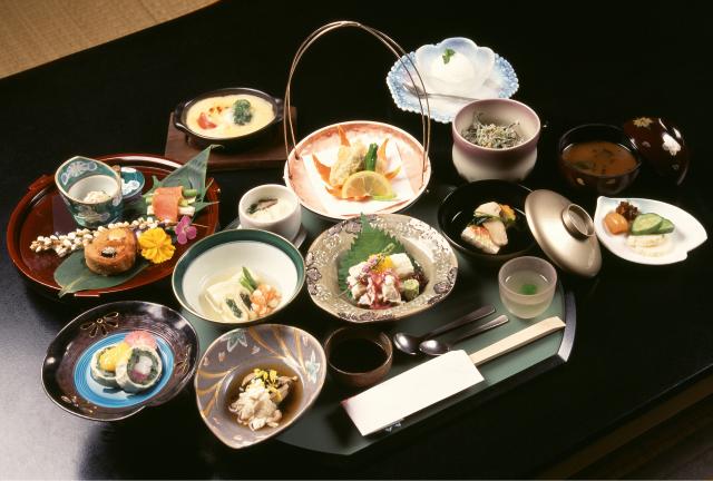 Kaiseki-middag i Ryoken