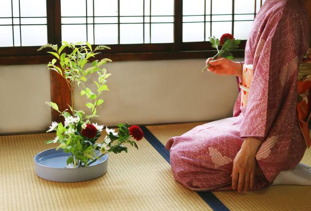 Ikebana blomsterkonst, Kyoto