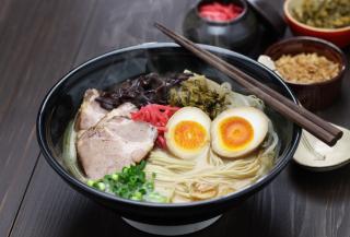 Läckra ramen i Fukuoka