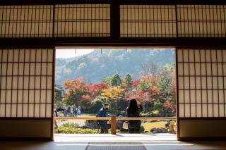 Tenryuji-templets trädgård