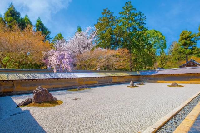 Ryoanji-templets zenträdgård