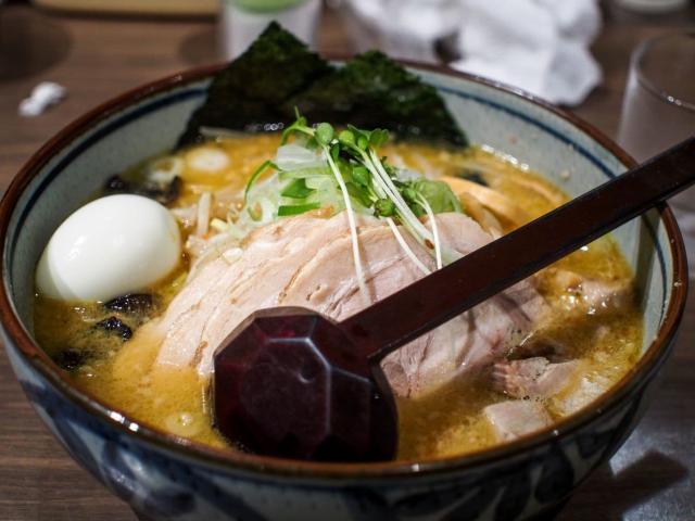 Miso ramen, en stapelvara från Hokkaido