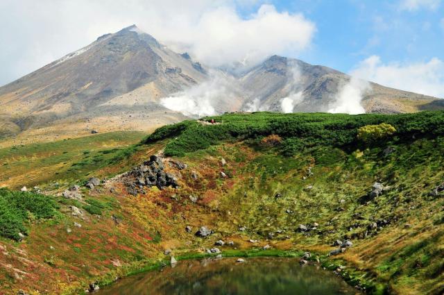 Mt Asahidake, Daisetsuzan nationalpark