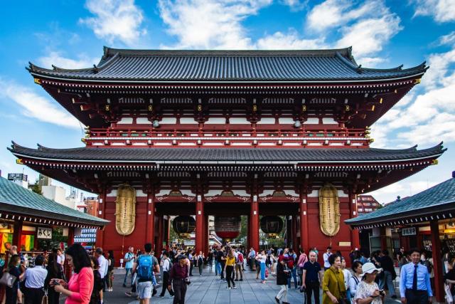 Senso-ji-templet i Asakusa, Tokyo