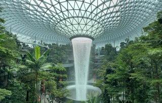 Regnvirvel, Changi flygplats