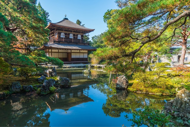 Silverpaviljongen i Kyoto 