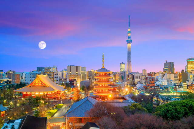 Senso-ji-templet, Asakusa, Tokyo