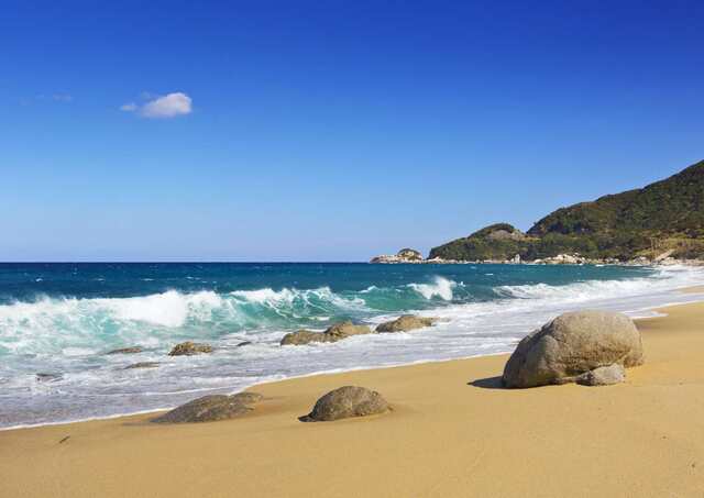 Nagata Beach, ön Yakushima
