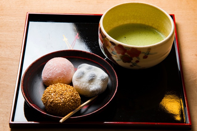 Set för japansk teceremoni