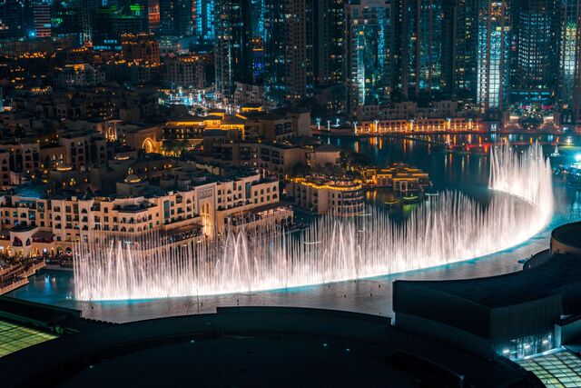 Sångande fontän, Dubai