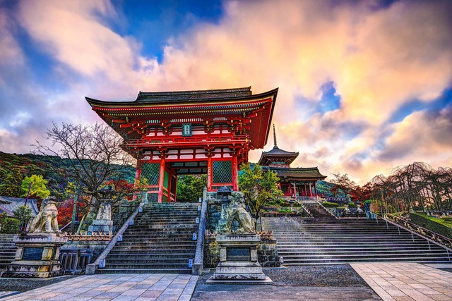Kiyomizudera-templet, Japan