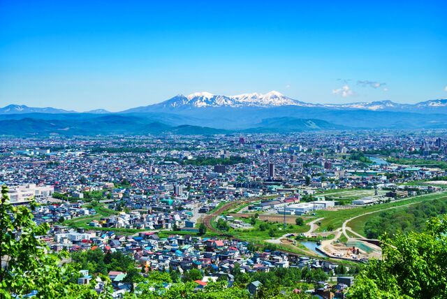 Asahikawa och Daisetsuzan nationalpark