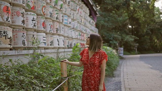 Vid Meiji Shrine, Harajuku