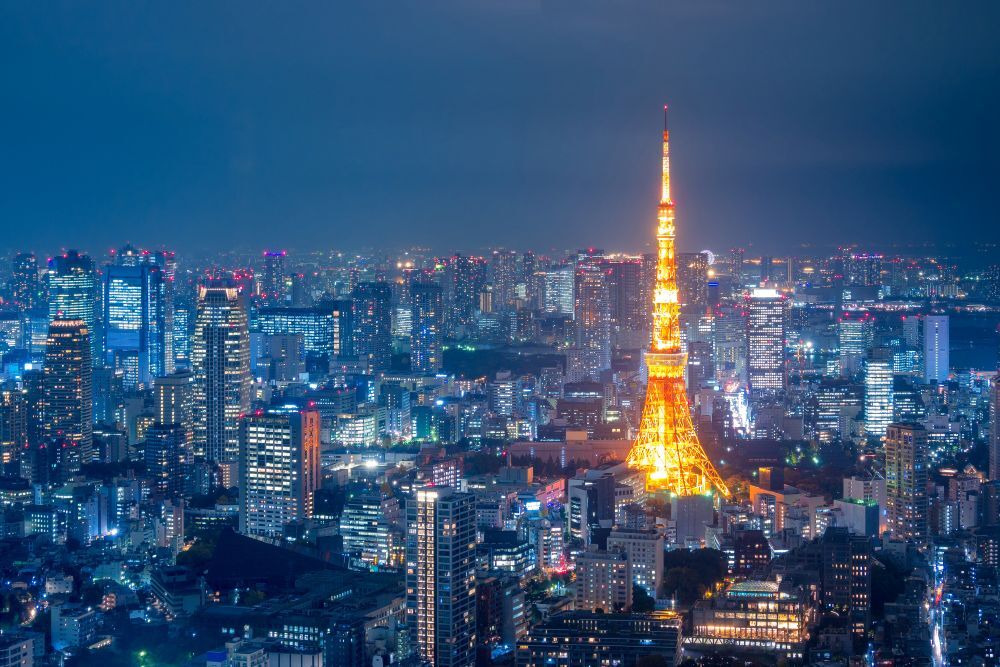 Tokyo skyline  