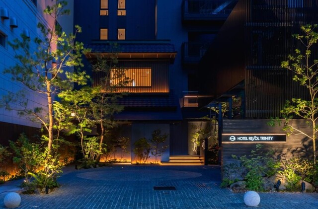 Hotellet utifrån